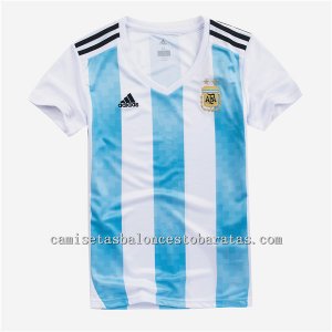 camiseta futbol Argentina primera equipacion 2018 mujer